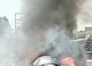 Innova Hangus Terbakar Di Nagan