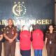 Dua terpidana kasus bagi hasil dana BPJS di RSUD Batubara dieksekusi ke LP Labuhanruku. (WASPADA/ Agusdiansyah Hasibuan)