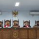 Berlangsungnya sidang kasus dugaan korupsi pengadaan Kapal Motor Penumpang Singkil-3 di Pengadilan Tipikor Banda Aceh. WASPADA/ist