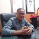 Kadis Sosial Kota Binjai Amransyah memberikan penjelasan terkait warga miskin penerima bantuan. (Waspada/Ria Hamdani)