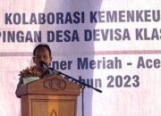 Pj Gubernur Resmikan Lima Desa Devisa Kopi Gayo