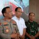 Kapolda Sumut, Irjen Pol Panca Putra RZ Simanjutak saat mengikuti doorstop di Hotel Labersa, Kamis (12/11). Waspada/Ist