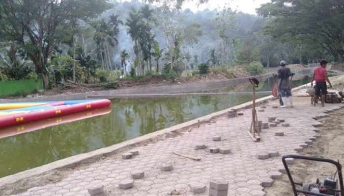 Proyek Pembangunan Pendukung Objek Wisata Pante Goyang Dipertanyakan