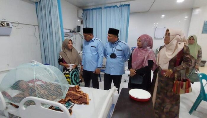 BKPRMI Santuni Korban Ledakan Lampu Teplok Di Aceh Timur