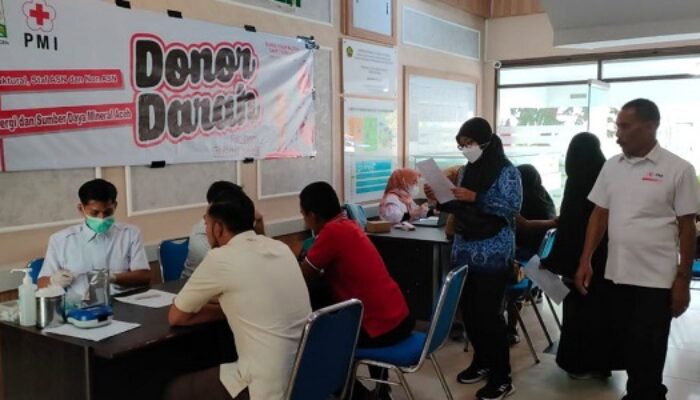 Awal Tahun 2023, ASN Pemerintah Aceh Sudah Donorkan 261 Kantong Darah