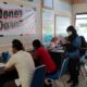 Suasana pelaksanaan kegiatan donor darah ASN Pemerintah Aceh di Kantor Dinas ESDM Aceh, Banda Aceh, Selasa (17/1). Waspada/Ist