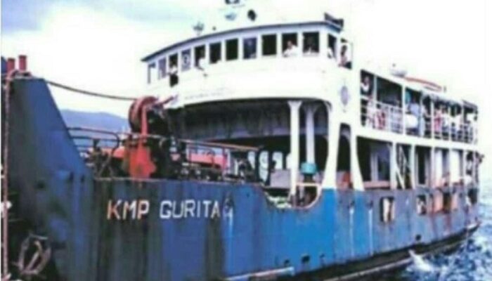 Inilah gambar KMP. Gurita yang tenggelam di perairan Ujung Seuke Balohan Sabang pada hari jumat, tanggal, 19 Januari 1996 sekira pukul 20.30 wib. (Waspada/Ist)