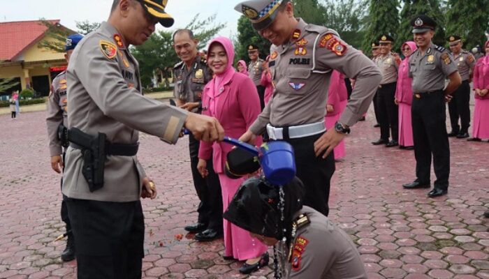 60 Polisi Naik Pangkat, Ini Pesan Kapolres