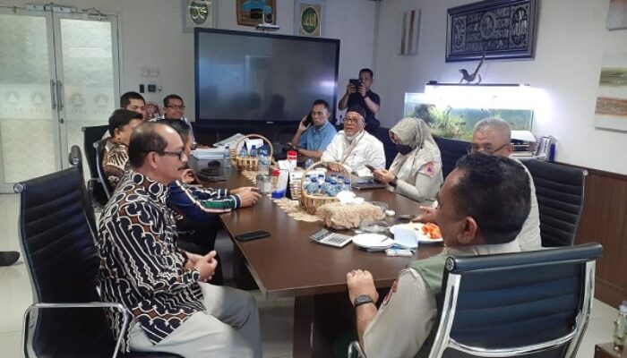 Pj Bupati Aceh Tamiang Kunjungi BNPB