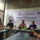 KAPOLRES Subulussalam AKBP Yhogi Hadisetiawan, SIK, MIK didampingi dua wartawan dan Waka, Kompol Erwin (kiri) pada moment Jumat Curhat dengan insan pers. (Waspada/Khairul Boangmanalu)