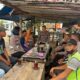 Kasat Lantas Polres Batubara Laksanakan Jumat Curhat Dengan Tukang Ojek Waspada/Ist