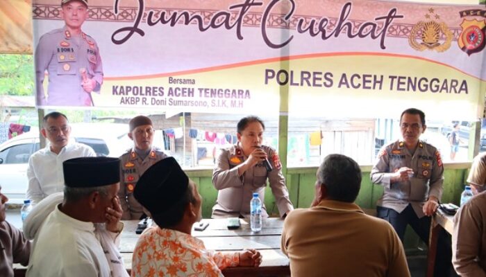 Jumat Curhat, Polres Agara Akan Tingkatkan Pelayanan
