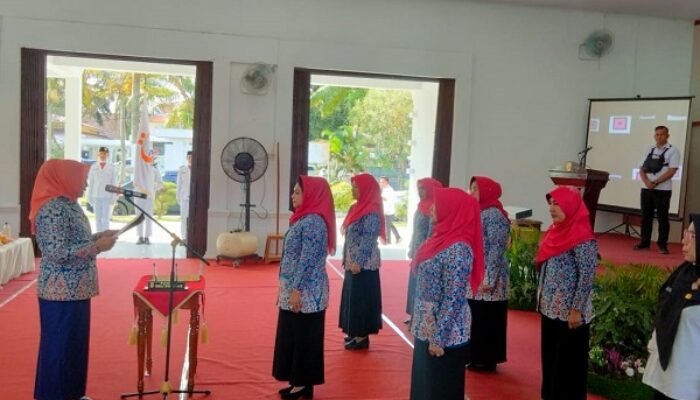 Hj.Nawal Lubis Lantik PD-GPMB Deliserdang Periode 2023-2027