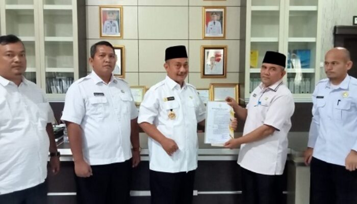 TSO Lantik Gojali Sebagai Sekda Palas