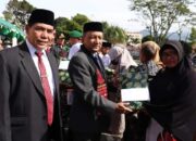 Teuku Mirzuan Pimpin Upacara HAB 77 Tingkat Kabupaten Aceh Tengah