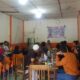 SUASANA Curhat Jumat Kapolsek Penanggalan dengan warga Penanggalan. (Waspada/Khairul Boangmanalu)