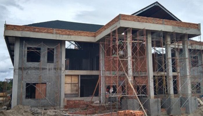 Progres Pembangunan PA Sibuhuan Masih Di Bawah 50 Persen