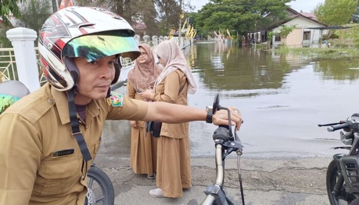 Pidie Banjir Lagi, Kantor Bupati Terendam Air