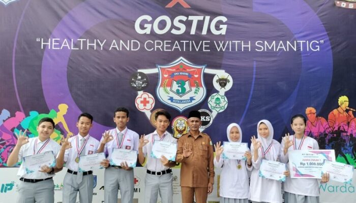 Delapan Siswa SMAN 3 Langsa Ukir Prestasi Di POSI Unimed Medan