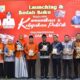 BUPATI Batubara Ir. H. Zahir, M.AP pada peluncuran buku karya perdananya bertajuk "Komunikasi dan Kebijakan Publik". Buku ini ditulis ilmiah melalui pandangan seorang bupati sebagai pejabat publik. Waspada/Iwan Has
