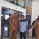 Plt Bupati Langkat H. Syah Afandin, SH dan wartawan waspada.id. Waspada.id/dok