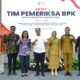 BUPATI, Ir H Zahir, M.AP di tengah Tim BPK RI Perwakilan Provsu melaksanakan pemeriksaan interim atas LKPD Kabupaten Batubara TA 2022 Waspada/Iwan Has