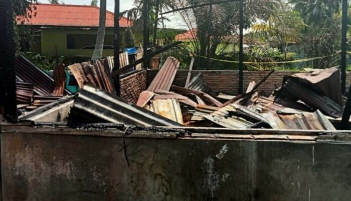 Relawan Sabila Buka Donasi Korban Kebakaran Di P. Susu