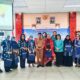 Tim Supervisi PKK Sumut, M. Nirman Subkhan Nasution dan rombongan bergambar bersama usai acara pertemuan. (Waspada/Tumpal P Sijabat)