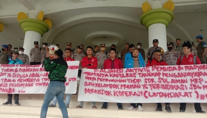 Gabungan Elemen Unjukrasa Minta Debt Collector Ditangkap