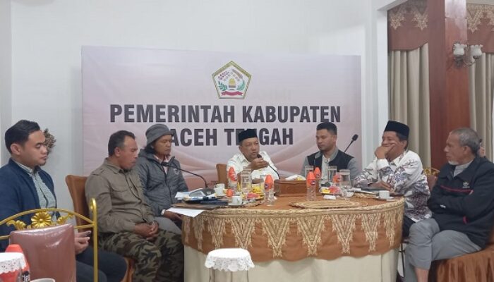 Pj. Bupati Aceh Tengah Silaturahmi Dengan Wartawan