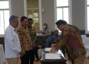 Pj Gubernur Aceh Dan Menteri ESDM Saksi Penandatanganan KKS Migas