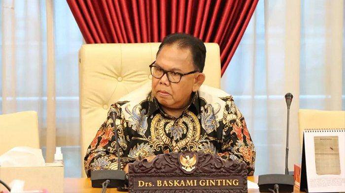 KETUA DPRD Sumut Baskami Ginting. DPRD Sumut mengapresiasi kinerja Pemprovsu yang dinilai berhasil mencapai target pelaksanaan kegiatan proyek infrastruktur tahun jamak tahun 2022. Waspada/Ist