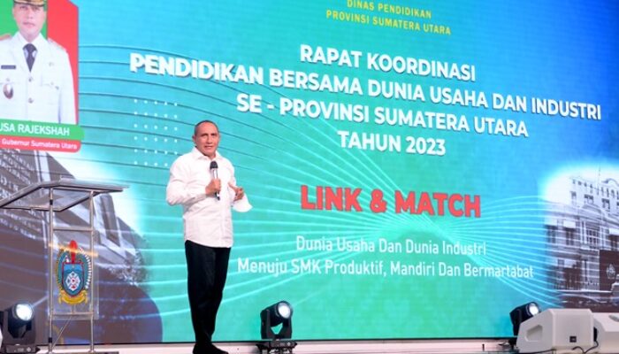 Gubsu Hadiri Rakor Bersama DUDI Se Sumut