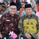 TOKOH Tanjungbalai Rudiyanto Simangunsong, S.Pd bersama Wali Kota Tanjungbalai H.Waris Tholib, MM. Waspada/ist