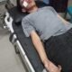 KORBAN begal sadis di Jl. Juanda depan Hotel Pardede Medan masih dirawat di rumah sakit. Waspada/Ist