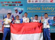 Instruktur Honda Juara Kompetisi Safety Riding Asia & Oceania