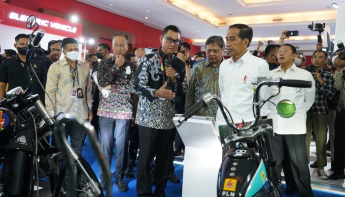 The 30th IIMS 2023 Dibuka Presiden, PLN Siap Optimalkan Ekosistem Kendaraan Listrik
