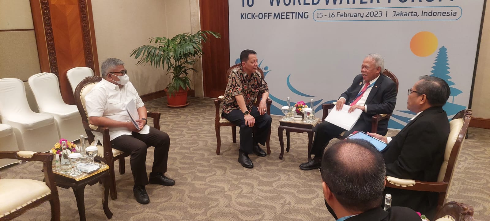 Pj Gubernur Aceh Temui Menteri PUPR Bahas Venue PON 2024