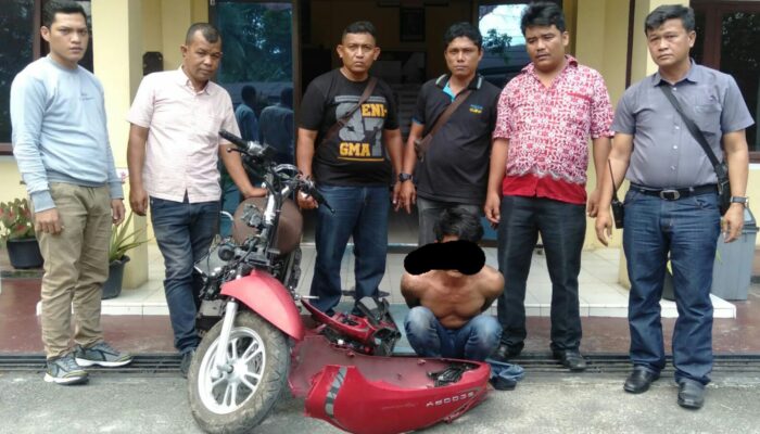 Polsek Siantar Martoba Ringkus Terduga Curanmor