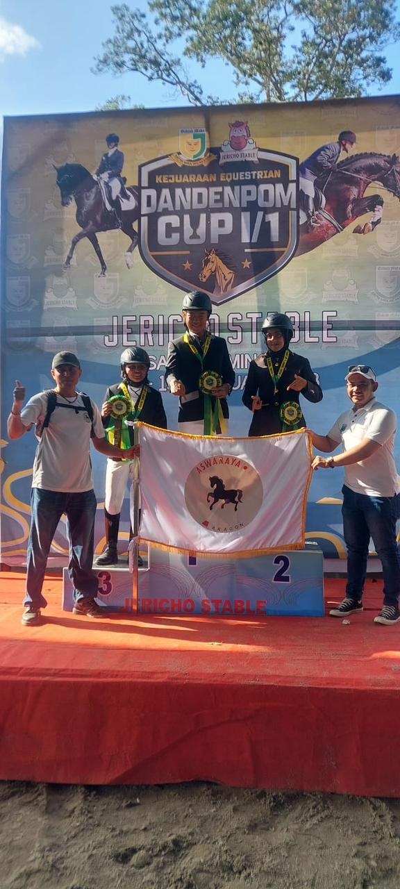 Kejuaraan Equestrian Dandenpom Cup I/1 Sukses