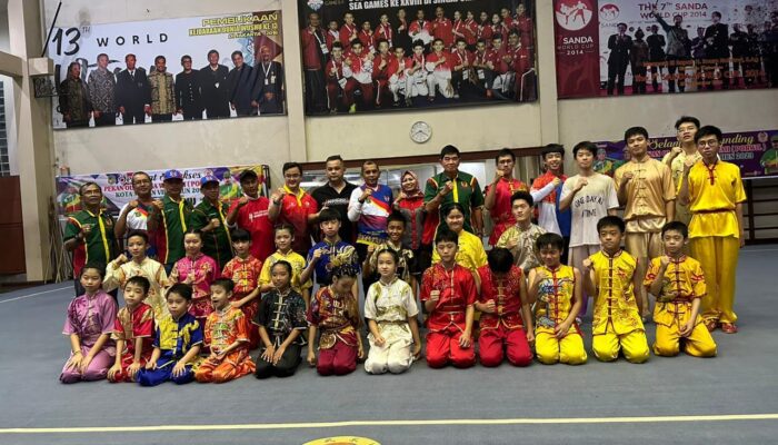 Medan Area Juara Umum Cabor Wushu Porwil Medan 2023