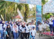 Jalan Sehat Meriahkan HUT BUMN Di Deliserdang