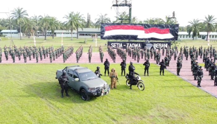 600 Prajurit Yonif Raider 111/KB Gemakan Anti Narkotika