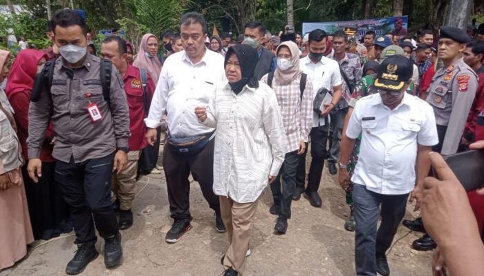 <em>Mensos Mulai RS-RTLH Di Aceh Timur</em>