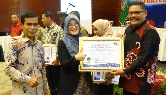Ombudsman Serahkan Opini Pengawasan 2022 Kepada Kantor Pertanahan Se-Aceh