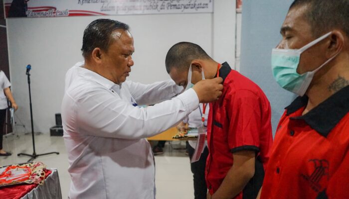 140 Warga Binaan Lapas Medan Ikuti Rehabilitasi Sosial
