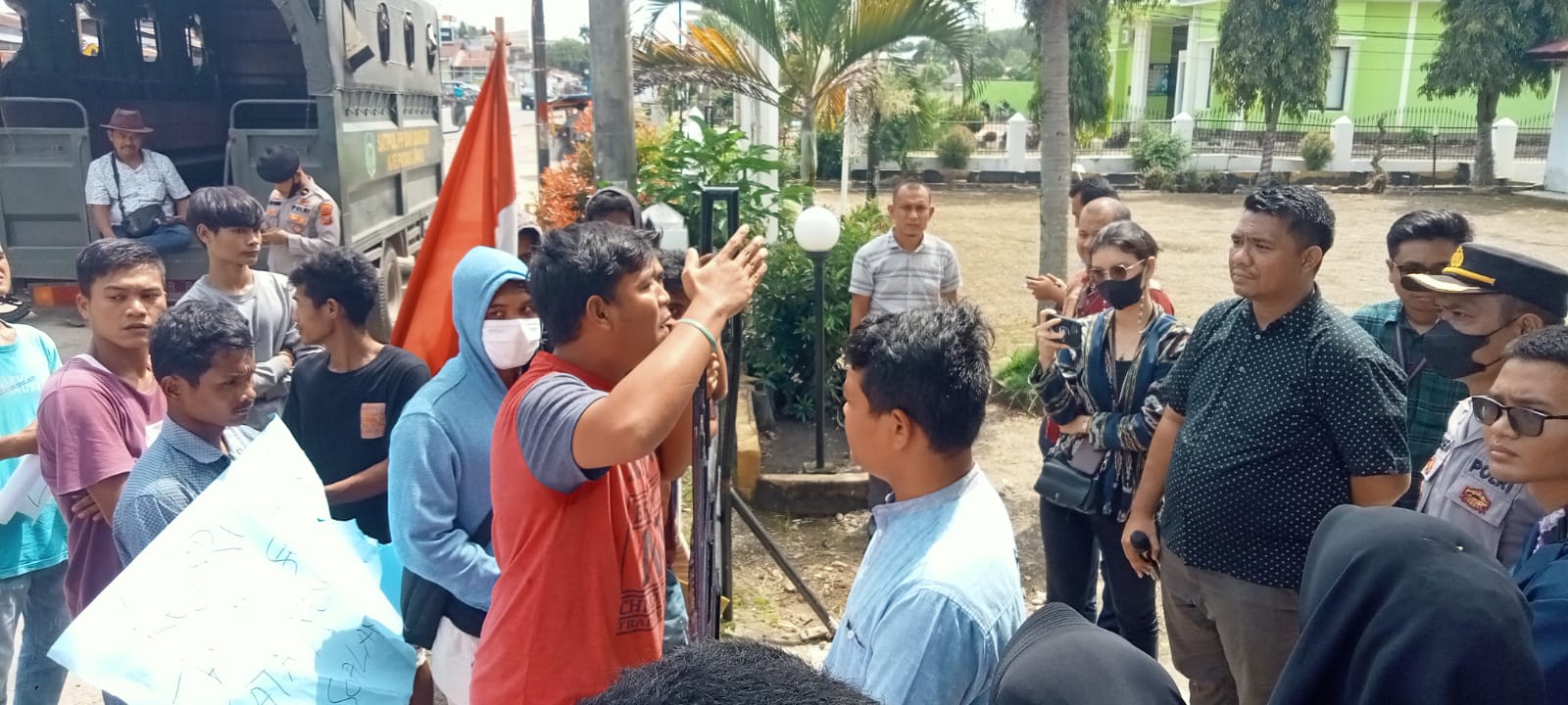 GMP Palas Demo Kejari Palas Minta Usut Dugaan Pungli Rekrutmen PPK Dan PPS