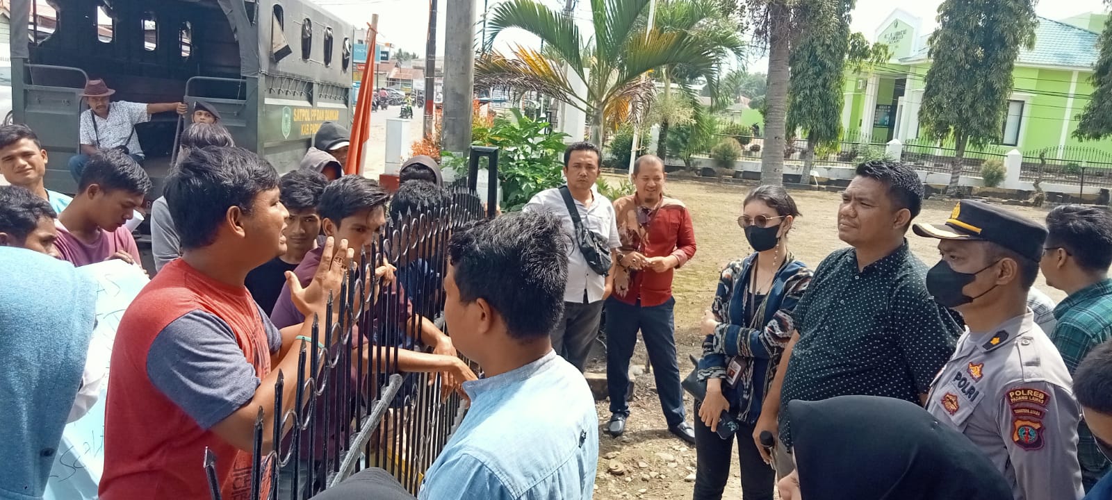 GMP Palas Demo Kejari Palas Minta Usut Dugaan Pungli Rekrutmen PPK Dan PPS