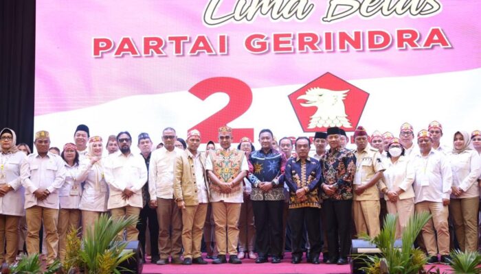 HUT Gerindra ke-15 Dimulai Dari Palangka Raya