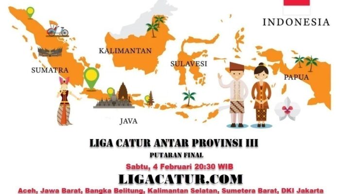 Aceh Tekad Juara Liga Catur Antar Provinsi Seri III LCI 2023
